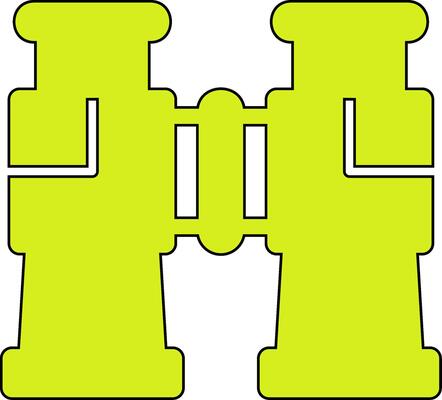 Binoculars Vector Icon
