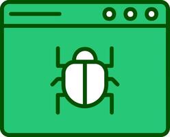 Web Bug Vector Icon