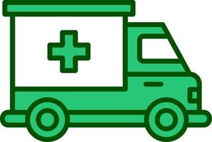 Ambulance Vector Icon