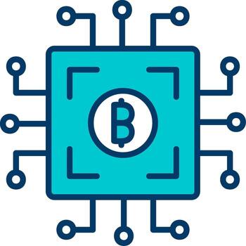 icono de vector de cpu