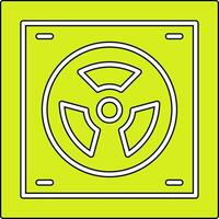 Radioactive Vector Icon