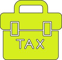 Tax Portfolio Vector Icon