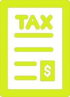 Tax Vector Icon