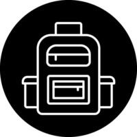 University Bag Vector Icon