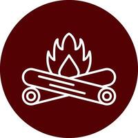 Bonfire Vector Icon