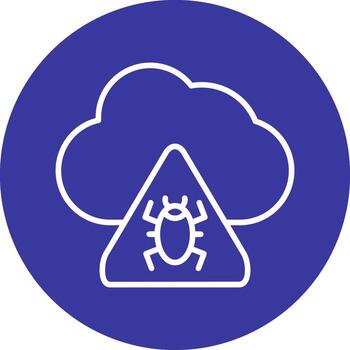 Cloud Computing Vector Icon