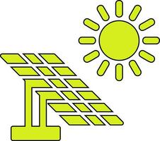 Solar Panel Vector Icon