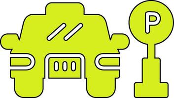 Parking Area Vector Icon