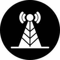 icono de vector de antena