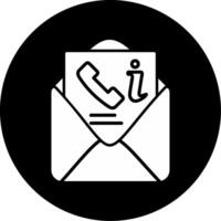 icono de vector de correo electrónico