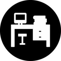 Desk Vector Icon