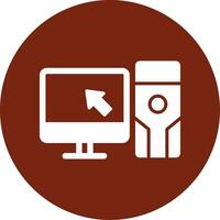 Computer Vector Icon