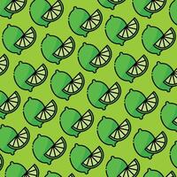 Lime pattern design or background vector