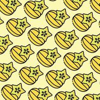 Starfruit pattern design or background vector