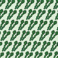 Asparagus pattern design or background vector