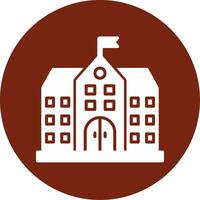 University Building Vector Icon