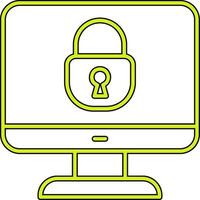 Lock Screen Vector Icon