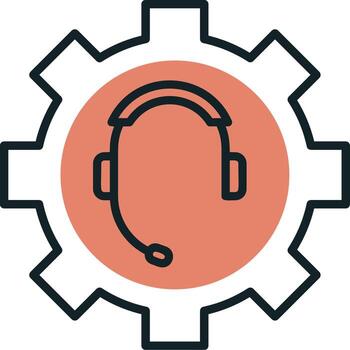 llamada sirve ajuste vector icono