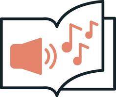 Audio Book Vector Icon