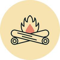 Bonfire Vector Icon