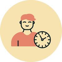 Time Management Vector Icon