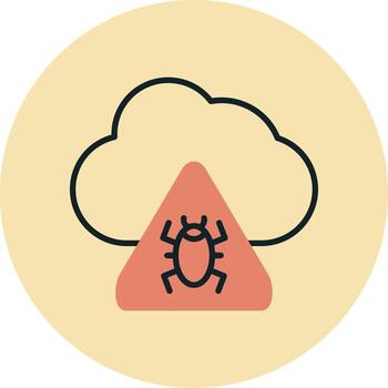 Cloud Computing Vector Icon