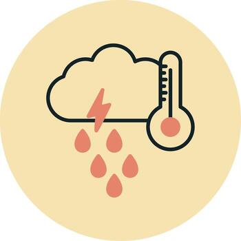 icono de vector de nube