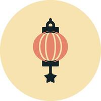 Chinese Lantern Vector Icon