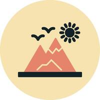 Mountain Vector Icon