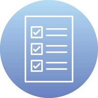 Check List Vector Icon