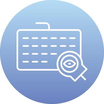 Keylogger Vector Icon