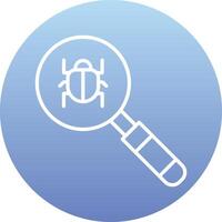 Virus detection Vector Icon