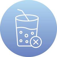 No juices Vector Icon