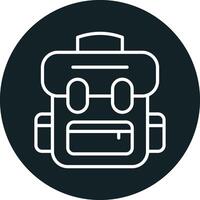 Backpack Vector Icon