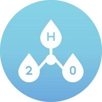 H2o Vector Icon