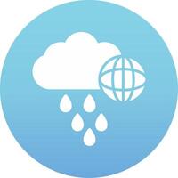 World Rainy day Vector Icon