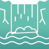 Waterfall Vector Icon