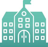 University Building Vector Icon