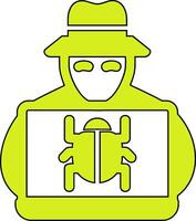 Hacker Vector Icon