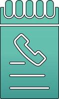 Notepad Vector Icon