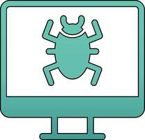 Computer Virus Vector Icon