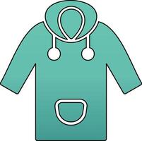 Raincoat Vector Icon