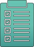 Check List Vector Icon