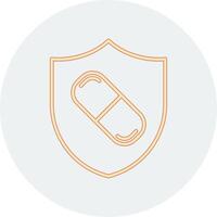 Medicine Protected Vector Icon