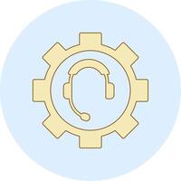 Call Serves setting Vector Icon