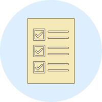 Check List Vector Icon