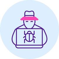 Hacker Vector Icon