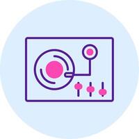 Turntable Vector Icon