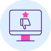Bad Review Vector Icon