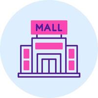 Shopping Mall Vector Icon